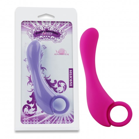 Розовый стимулятор простаты Prostate Stimulator Lover - 13 см.