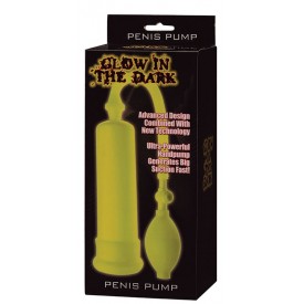 Светящаяся в темноте помпа GLOW IN THE DARK PENIS PUMP