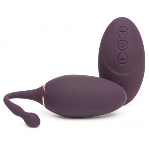 Фиолетовое виброяйцо I've Got You Rechargeable Remote Control Love Egg